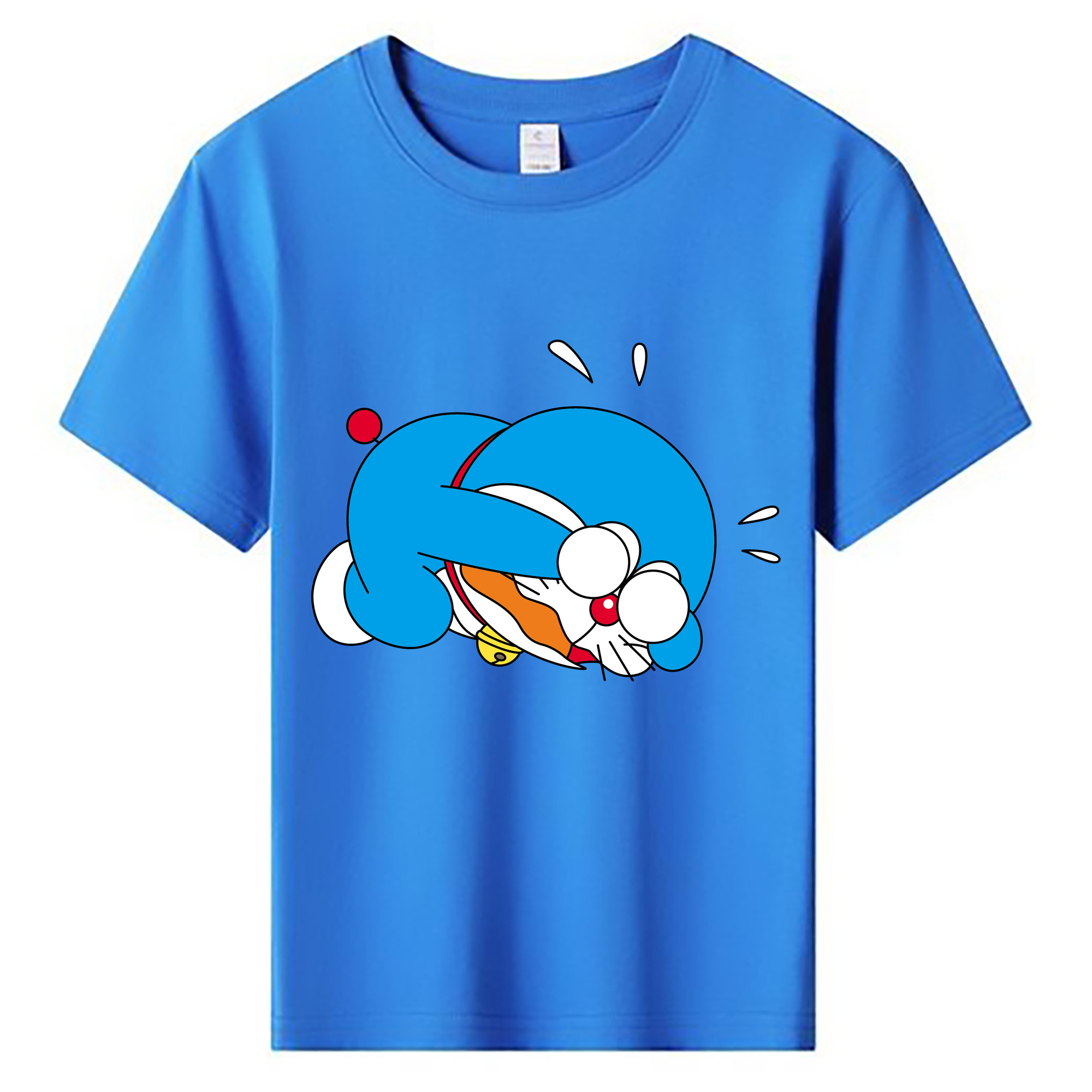 （画像用） ドラえもん Doraemon 綿100％キッズTシャツ（フロントプリント）